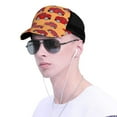 thumbnail image 4 of Disketp Red Cars Print Trucker Hat Men Women - Mesh Baseball SnapBack Cap, 4 of 7
