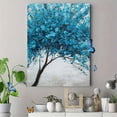 thumbnail image 4 of QISVANSET Blue Blossom Tree Canvas Wall Art 15.75x11.81 Inches, 4 of 5