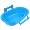 thumbnail image 4 of Plastic Parrot Bath Box Bird Cage Accessory Bathing Tub Bath for Parakeet Pet Birds, 4 of 7