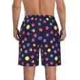 thumbnail image 3 of Kdxio Planets Pattern Mens Casual Shorts - Drawstring Summer Beach Sports Shorts for Men, 3 of 5
