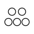 thumbnail image 1 of O-Ring EA0223 Fit Trafimet Plasma Cutting Torch S75 5 Pack, 1 of 1