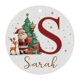 thumbnail image 2 of Adornos navideños, 26 letras, adornos colgantes para árbol de Navidad, adornos navideños personalizados, adornos navideños DIY, decoración navideña, decoración colgante para árbol de Navidad, artículo, 2 of 5