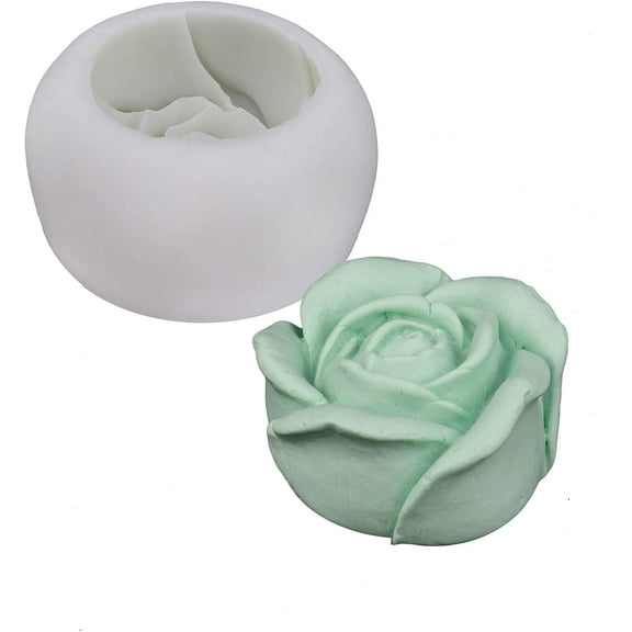 O'Creme Silicone Fondant Mold, Large 3-D Rose