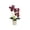 Purple, variant on Phalaenopsis Bonsai Plastic Potted Bonsai, Artificial Silk Flower Lifelike Faux Orchid Home Decoration, with Pot for Desktop Office Wedding Tabletop/Room Decor Realistic Look, 16.5in, Purple