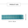 thumbnail image 4 of RUNROTOO 2pcs Micro Landscape Fence Props Fence Decor Blue Wood Decorative Holiday Displays, 4 of 8
