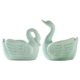 thumbnail image 1 of 2Pcs Ceramic Flowerpot Cartoon Swan Design Plant Pot Succulent Plant Holder, 1 of 6