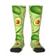 thumbnail image 1 of Fotbe Green Avocado Calcetas Divertidas Estampadas para Hombre y Mujer, Calcetas de Algodón hasta la Rodilla para Caminar, Correr, Enfermería y Embarazo, 1 of 6