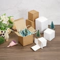 thumbnail image 5 of Paper Cardboard Boxes Gift Paper Box White 2.8x2.8x2.8 Inch for Gift Wrap 15Pcs, 5 of 5