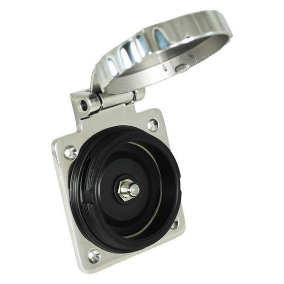 Marinco TV6592 - Internet and Cable TV Square Stainless Steel Inlet
