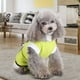 thumbnail image 3 of Ficarrico Traje protector ajustable para cirugía de perro y gato, chaleco de recuperación de heridas, ropa (verde fluorescente M), 3 of 8