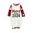 thumbnail image 2 of Red Checkered Shirt Family Christmas Pajamas Matching Family Outfits, Comfortable Matching Pjs, Perfect for Christmas Photos & Holiday Celebrations, Sizes for All, 2 of 4