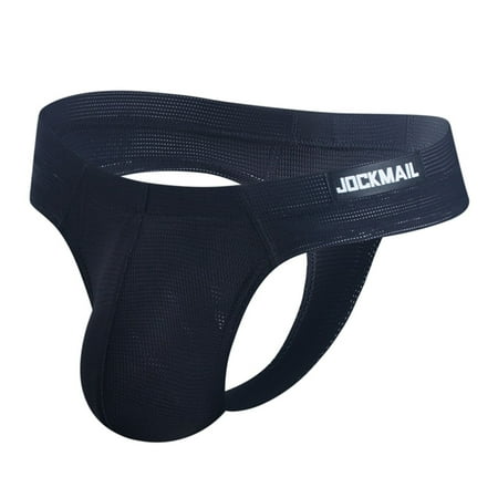 

Qcmgmg Men s Athletic Supporter Underwear Pouch T-Back Sexy Thong XL