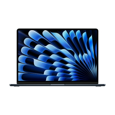 2023 Apple 15-Inch MacBook Air Laptop: Apple M2 Chip with 8-core CPU and 10-core GPU, 8GB RAM, 512GB SSD Storage - Midnight