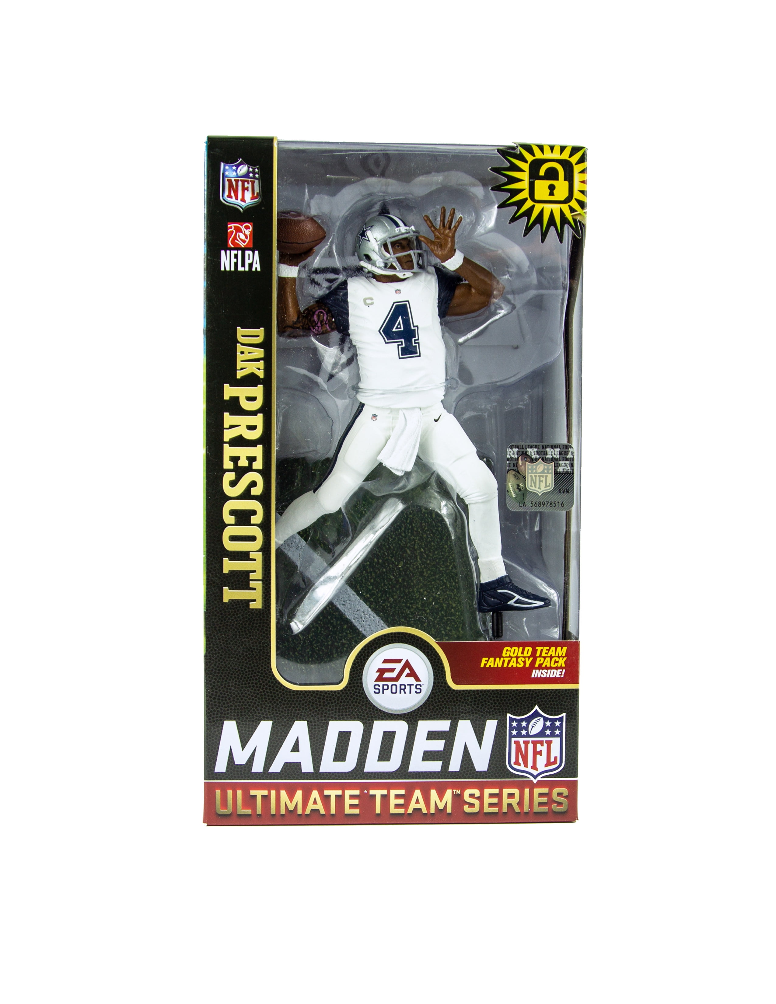 : McFarlane Toys Dallas Cowboys Dak Prescott Madden Figure :  Sports & Outdoors