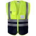 thumbnail image 3 of Gilet de Sécurité Haute Visibilité pour Hommes, Gilet de Travail Réfléchissant Haute Visibilité, 3 of 4