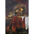 thumbnail image 2 of De Heem, Jan Davidsz 18x24 Black Modern Framed Museum Art Print Titled - A Basket of Mixed Fruit With Gilt Cup, 2 of 4