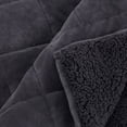 thumbnail image 4 of PMONPA Heated Weighted Blanket for Adults, Flannal Sherpa Electric Weighted Blankets, 51"x 61", 13lbs, Grey, 4 of 9