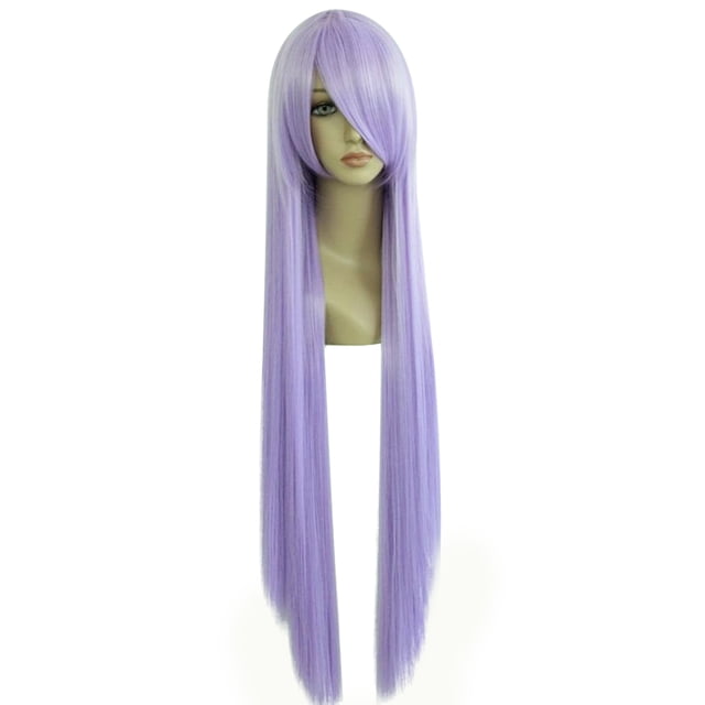 Humano Cabello Pelucas para Mujeres 39 Púrpura Claro Pelucas con Peluca Gorra