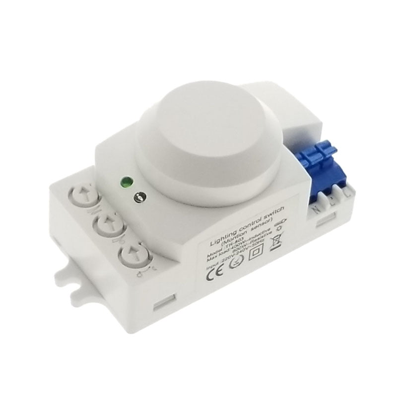 Microwave Radar Sensor Light Switch Auto Control PIR Motion Sensor Detector 360° 