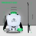 thumbnail image 5 of Portable Backpack Sprayer 4 Gallon Capacity, Adjustable Nozzles & Pressure Release Valve, Comfortable Padded Straps for Lawn & Garden Use, 5 of 7