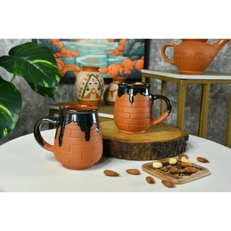 Gibson Home Thoughtful Morning 4 Piece 26 Ounce Stoneware Cup Set