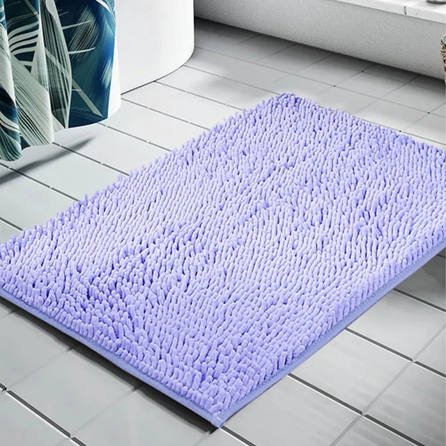 Teissuly Quicker-Dry Bathroom Rugs Set, Soft & Bath Rugs For Bathroom, Bath Mat With Rubber Backing - Ultra Absorbent Chenille Bathroom Rug Set Teissuly WER202312021393