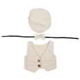thumbnail image 2 of Ropa de fotografía para bebés, chaleco de tres piezas, chaleco para bebés, ropa para bebés de un mes, mayor durabilidad, 2 of 14