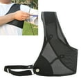 thumbnail image 4 of Protection de Coffre de Tir à l'Arc, Noir Résistant à la Traction Réglable Bande Chasse Protection de Coffre pour la Compétition de Tir S, M, L, 4 of 8