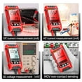 thumbnail image 2 of Riwesomey Pantalla digital automática Recuentos de multímetro Probadores de resistencia de mantenimiento de alta precisión 9999 Recuentos Medidores de medidas dimensionales Rojo Riwesomey TO010620-01, 2 of 6