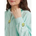 thumbnail image 4 of SpongeBob X Justice Girls French Terry Full Zip, Sizes XS - XLP, 4 of 7