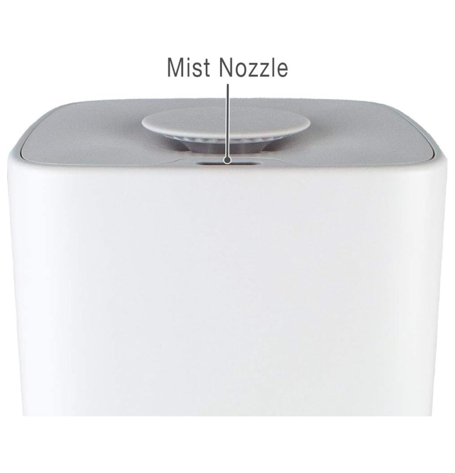 Humidifiers for Bedroom Convenient Oversized 4.5L Runs for 70 Hours for Large Room up to 400 Sq Ft Top Fill Cool Mist Humidifier Ideal for Baby Room and Plants MH-419, White, 1.2