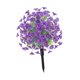 thumbnail image 4 of Garden Artificial Flower Stake Fácil de instalar Regalo reutilizable de la pieza central premium Púrpura, 4 of 8