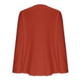 thumbnail image 3 of Ahabrexf Blouses for Women, V Neck Long Sleeve Button Geometric Tunic Top for Stylish Casual Wear, 3 of 6