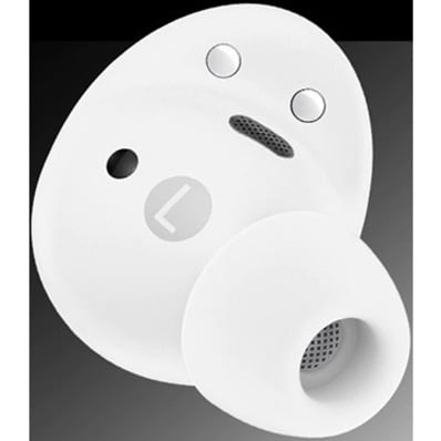 Canceling - Noise True - - Wireless Bluetooth White - Stereo Pro, - White Galaxy - Samsung - Binaural - Buds2 In-ear Earbud