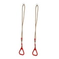 thumbnail image 2 of Anillas de gimnasia, equipo de entrenamiento de fuerza, ejercicio en casa, fitness, accesorios para patios infantiles, patio trasero para niños Rojo, 2 of 8