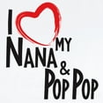 thumbnail image 2 of CafePress - I Heart My Nana And Pop Pop Body Suit - Long Sleeve Cotton Baby Bodysuit, 2 of 4