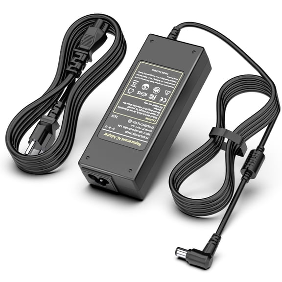 VUOHOEG 19V 4A Power Cord for LG Electronics 19" 20" 22" 23" 24" 25" 26" 27" 29" 34" LCD LED Monitor 25UM58 34UM58-P Power Supply Charger