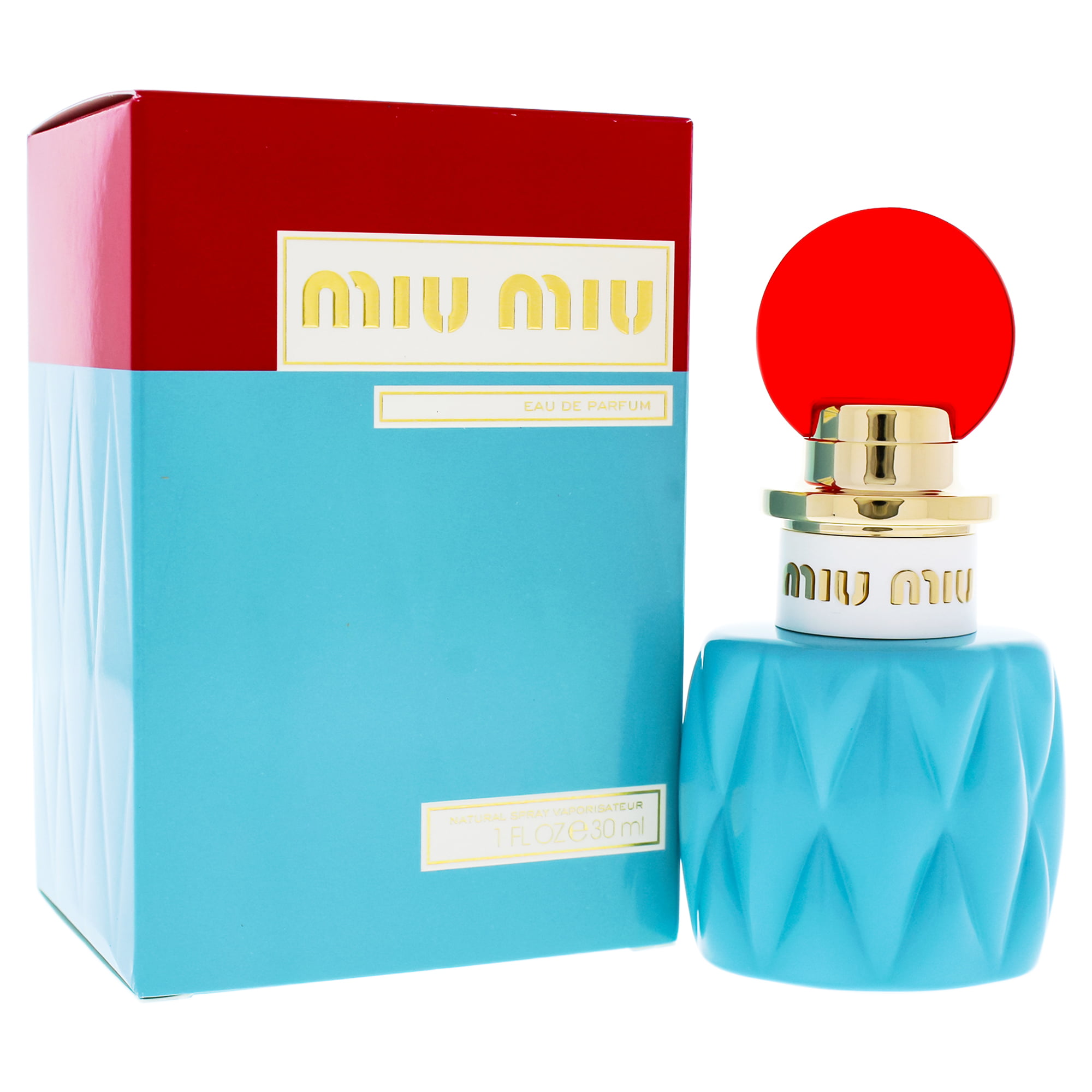 Miu Miu - Miu Miu Eau de Parfum Perfume for Women, 1 Oz Mini & Travel ...
