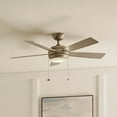 thumbnail image 6 of Kichler Starkk 52" Brushed Nickel Integrated LED Ceiling Fan with Light and Pull Chain, 6 of 10