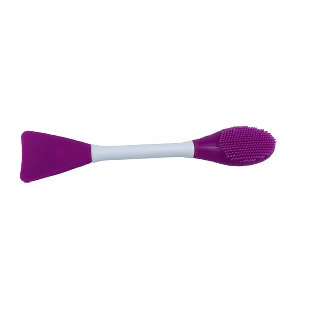 ABIDE 2Heads Silicone Face Brush Facial Mud Beauty Applicator Mixing