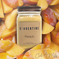 thumbnail image 2 of Natural Organic Peach Soy Wax Candle 16oz, Juicy Georgia Peach Scent, Aromatherapy & Massage Oil - Quarentine Essentials by Carla Miles, 2 of 7