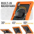 thumbnail image 4 of Funda HXCASEAC para iPad Pro 13 2024 con soporte para lápices, color naranja, 4 of 9
