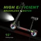 thumbnail image 4 of 6MSKS M4 Scooter Eléctrico Patinete Eléctrico Motor 48V800W, Velocidad 45km/h, Autonomía 45km, Plegable para Commuters, 4 of 7