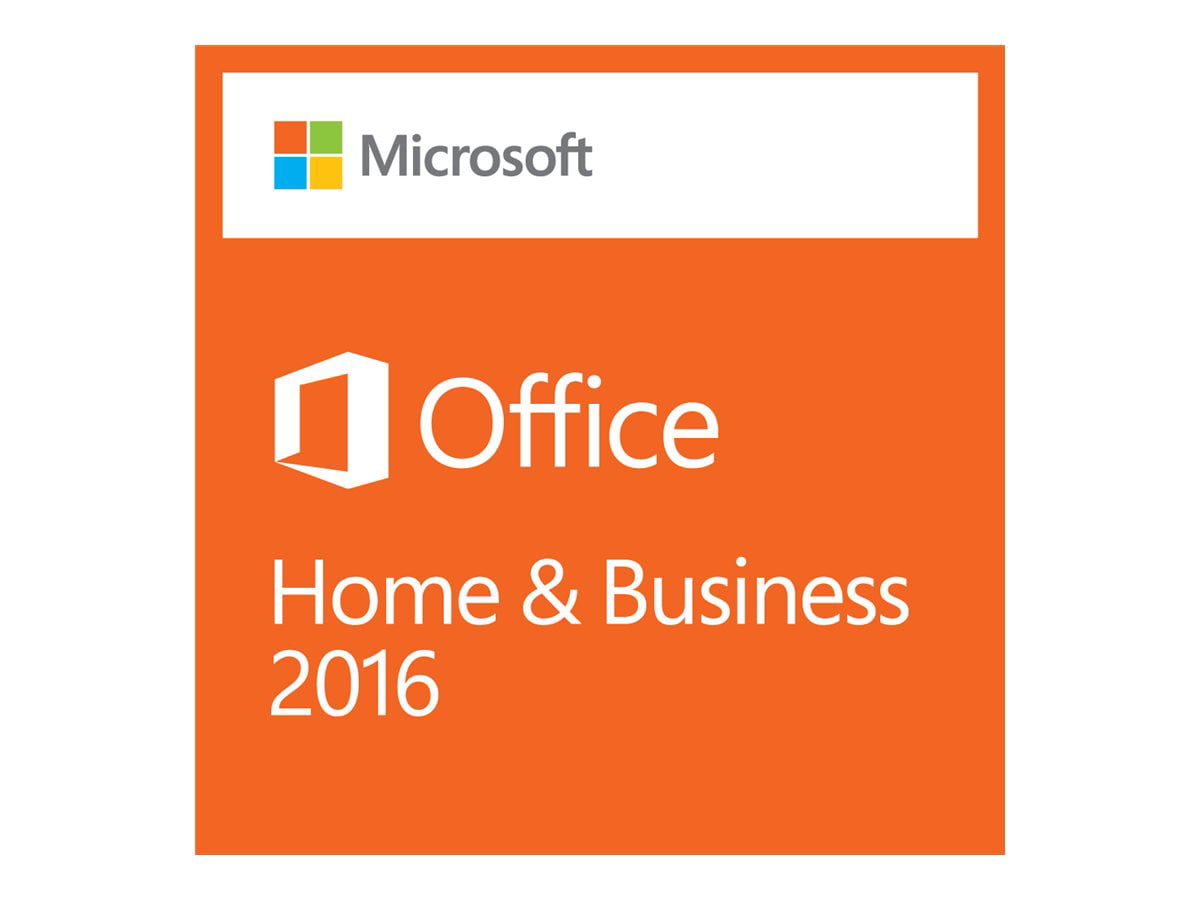 Microsoft Office 2016 Home & Business, Box Pack, 1 License 