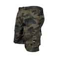 thumbnail image 2 of Men's Casual Shorts Elastic Waist Drawstring Summer Vacation Work Shorts with Pockets, 2 of 4