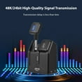 thumbnail image 3 of Receiver Set,With Box Set With Receiver Set With Compartment Box 4 And Play Audio And Play 48k/24bit Compartment Audio Channel Real-time And Audio Channel With Set Channel Real-time, 3 of 6