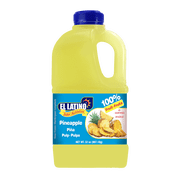 El Latino Piña (Pineapple) Pulp (No Sugar Added) 32oz. Jugs