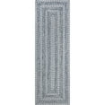 thumbnail image 6 of nuLOOM Rowan Braided Texture Indoor/Outdoor Area Rug, 2' 6" x 8', Blue, 6 of 9