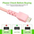 thumbnail image 3 of Gaming Mouse Charging Cable, Weaved USB Charging Cable For , 6.6ft Long, Stable And Reliable, Flexible And Convenient Charging, Wide Compatibility, 3 of 8