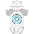 thumbnail image 3 of Inktastic Blue Donut, Donut With Colorful Sprinkles, Frosting Boys or Girls Baby Bodysuit, 3 of 5